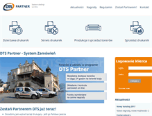 Tablet Screenshot of partner.drukarkitoneryserwis.pl